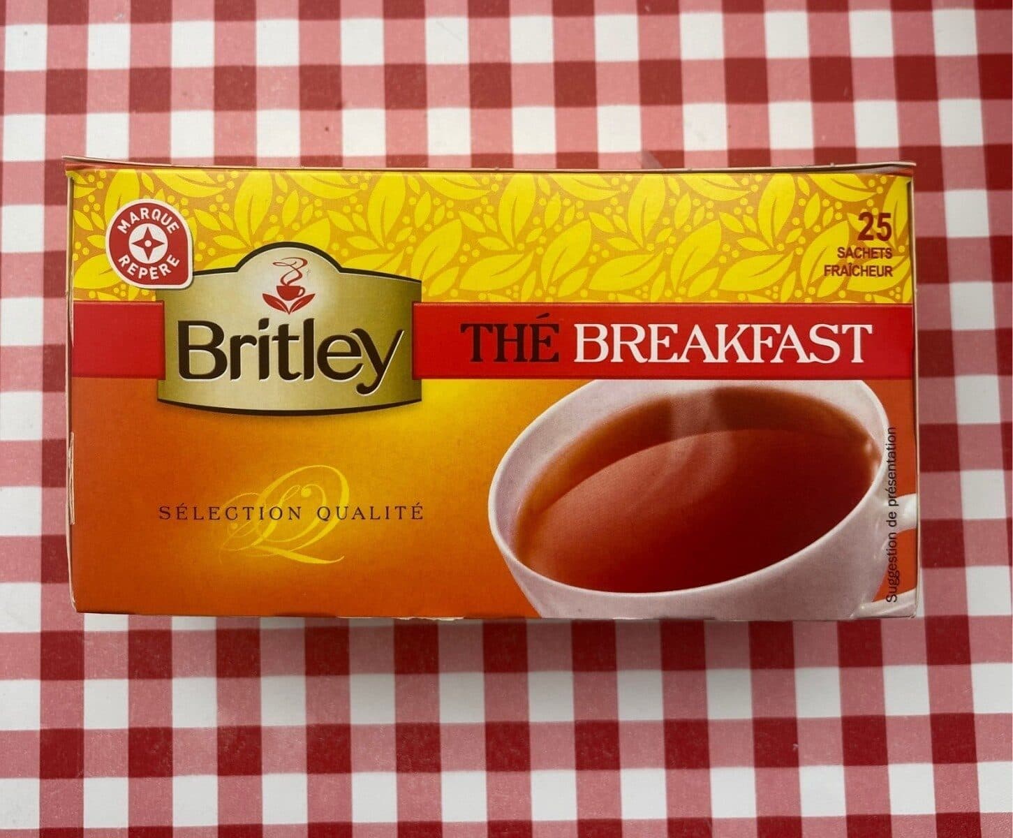 Marque Repère Thé breakfast 25 sachets packshot