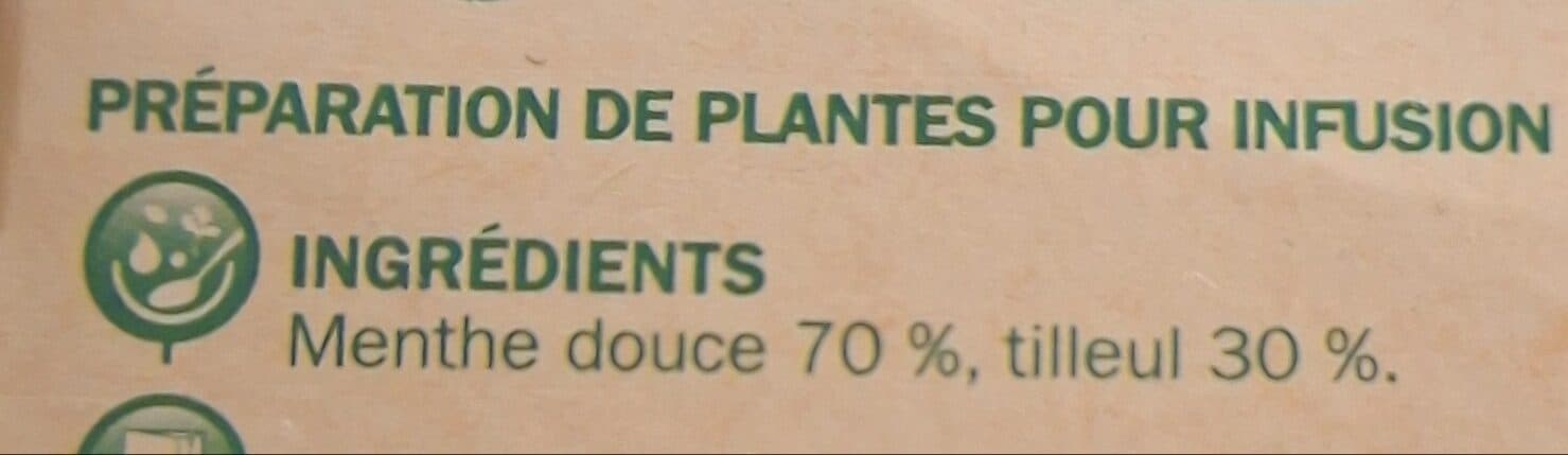 Marque Repère Infusion Tilleul Menthe packshot