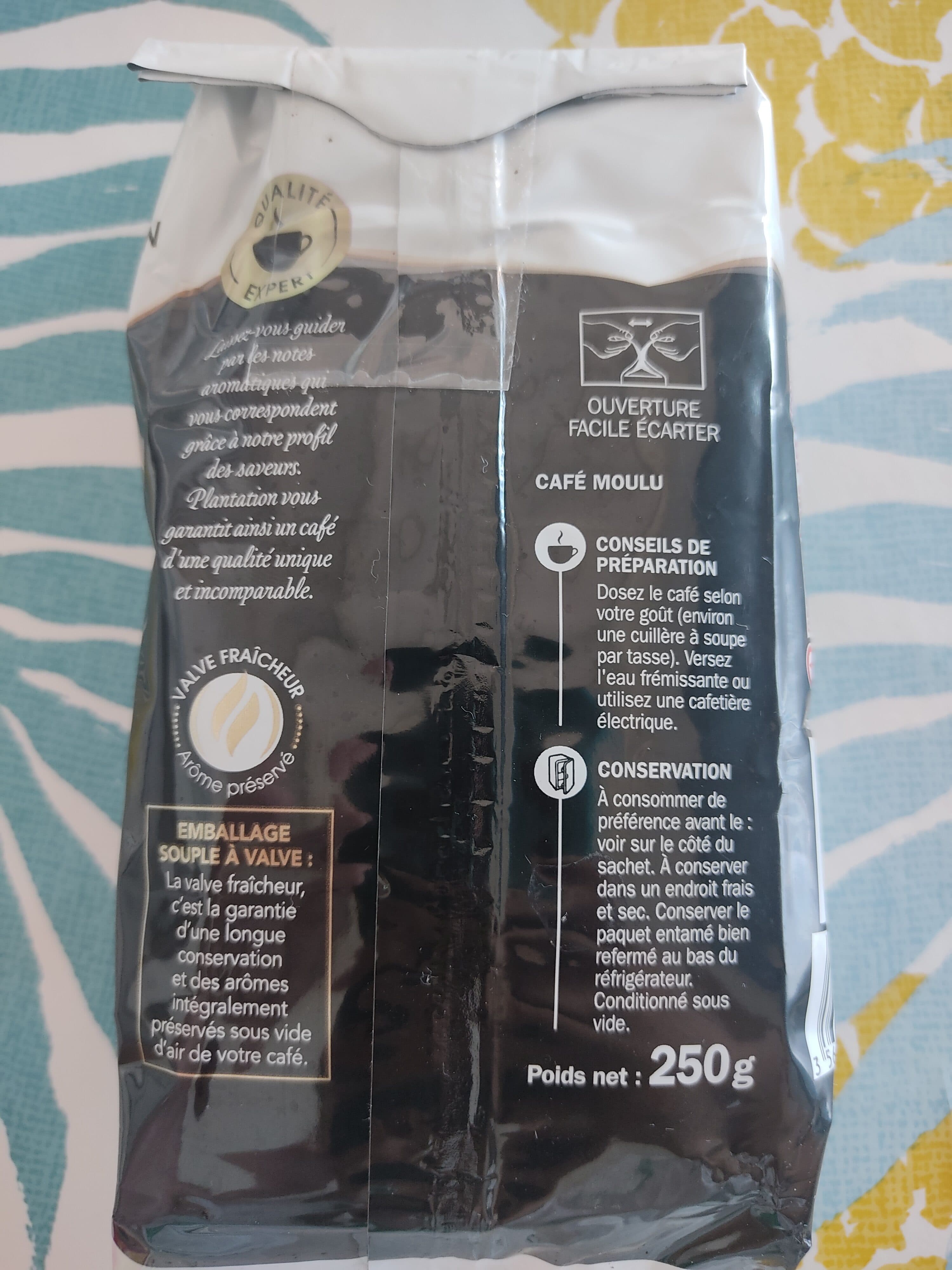 Marque Repère Café moulu pur arabica crépuscule noir packshot