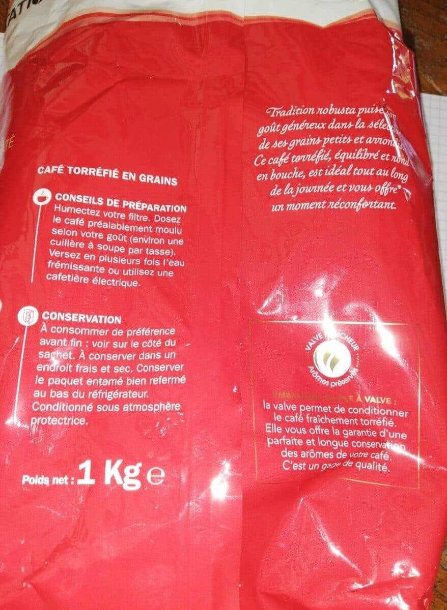 Marque Repère Café grains tradition packshot