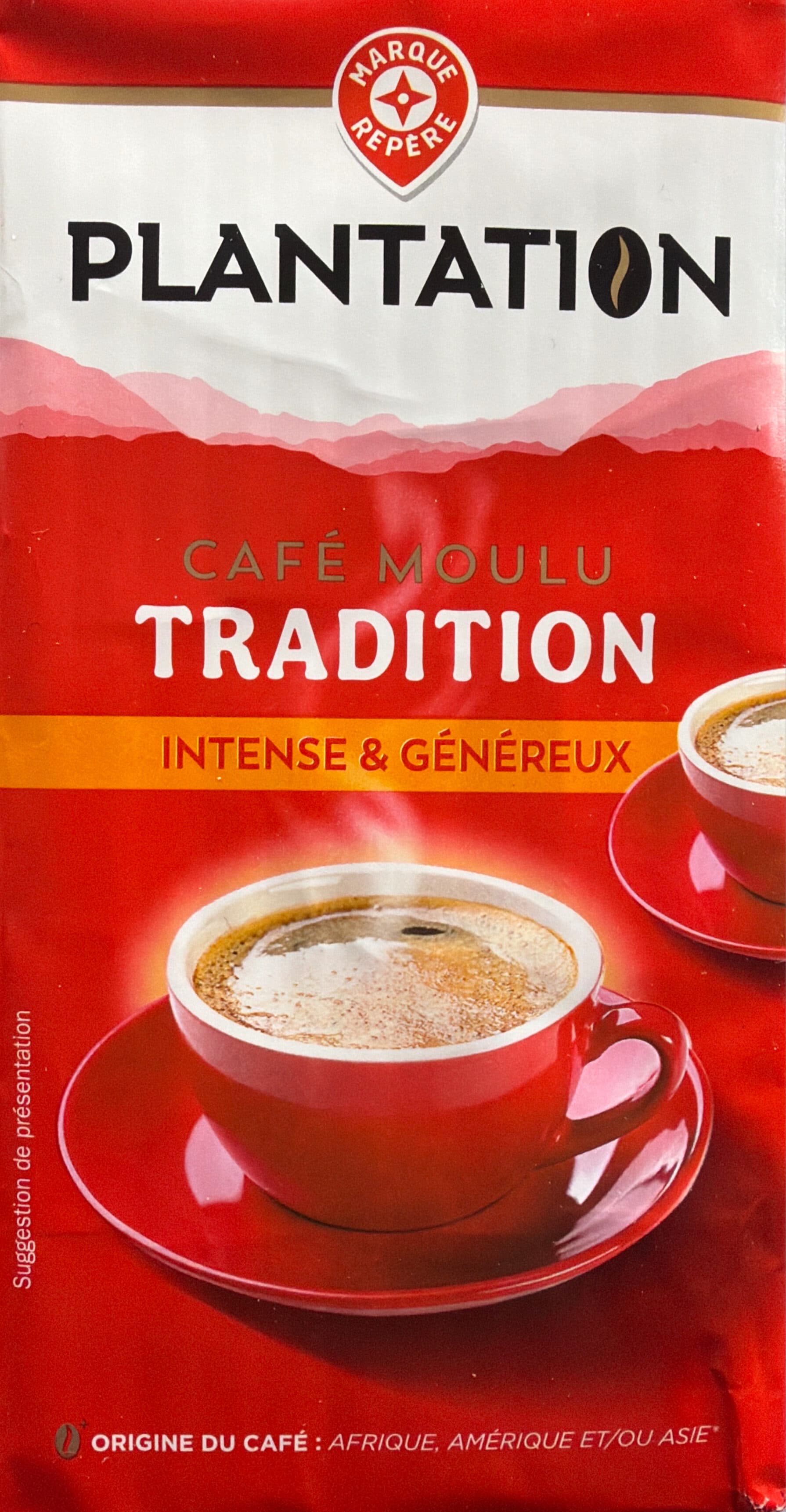 Plantation Café moulu Tradition Intense & Généreux packshot