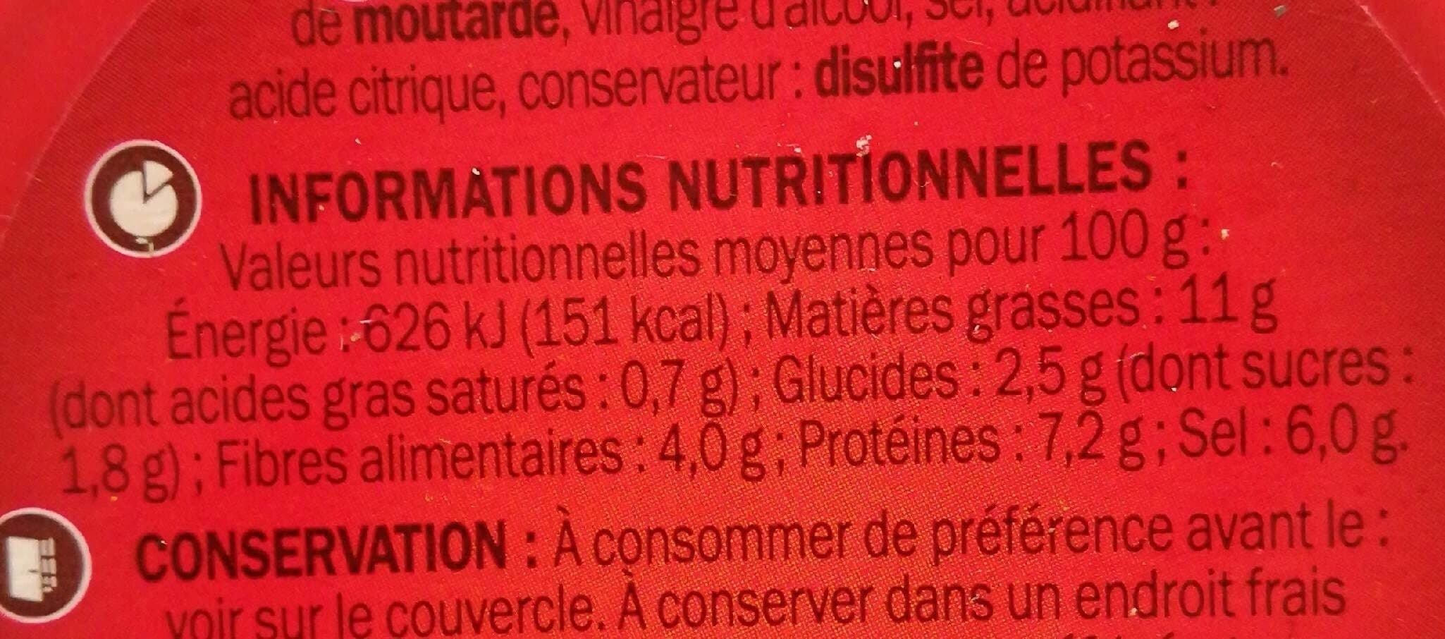 Marque Repère Moutarde packshot