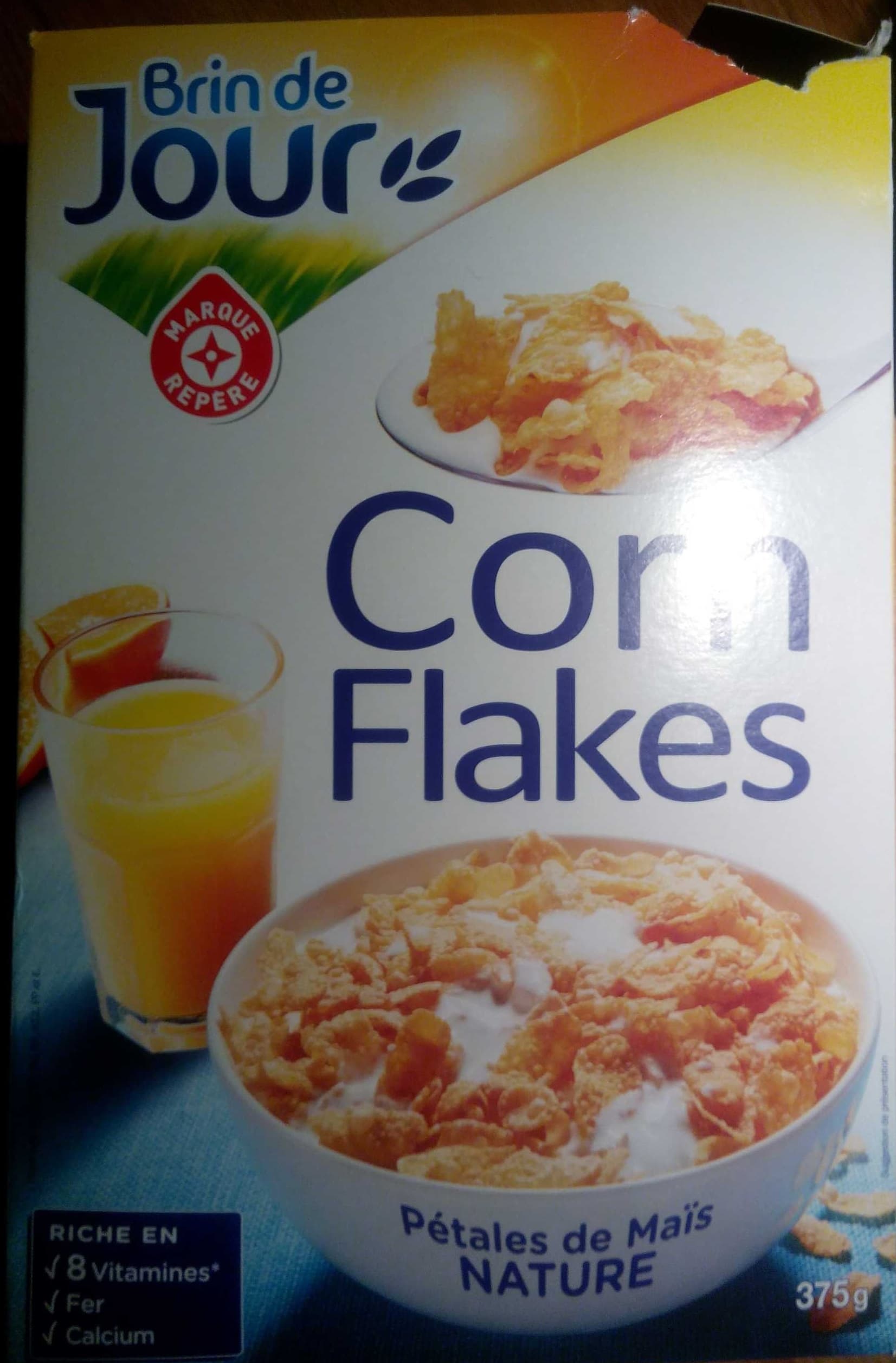 Marque Repère Corn flakes packshot