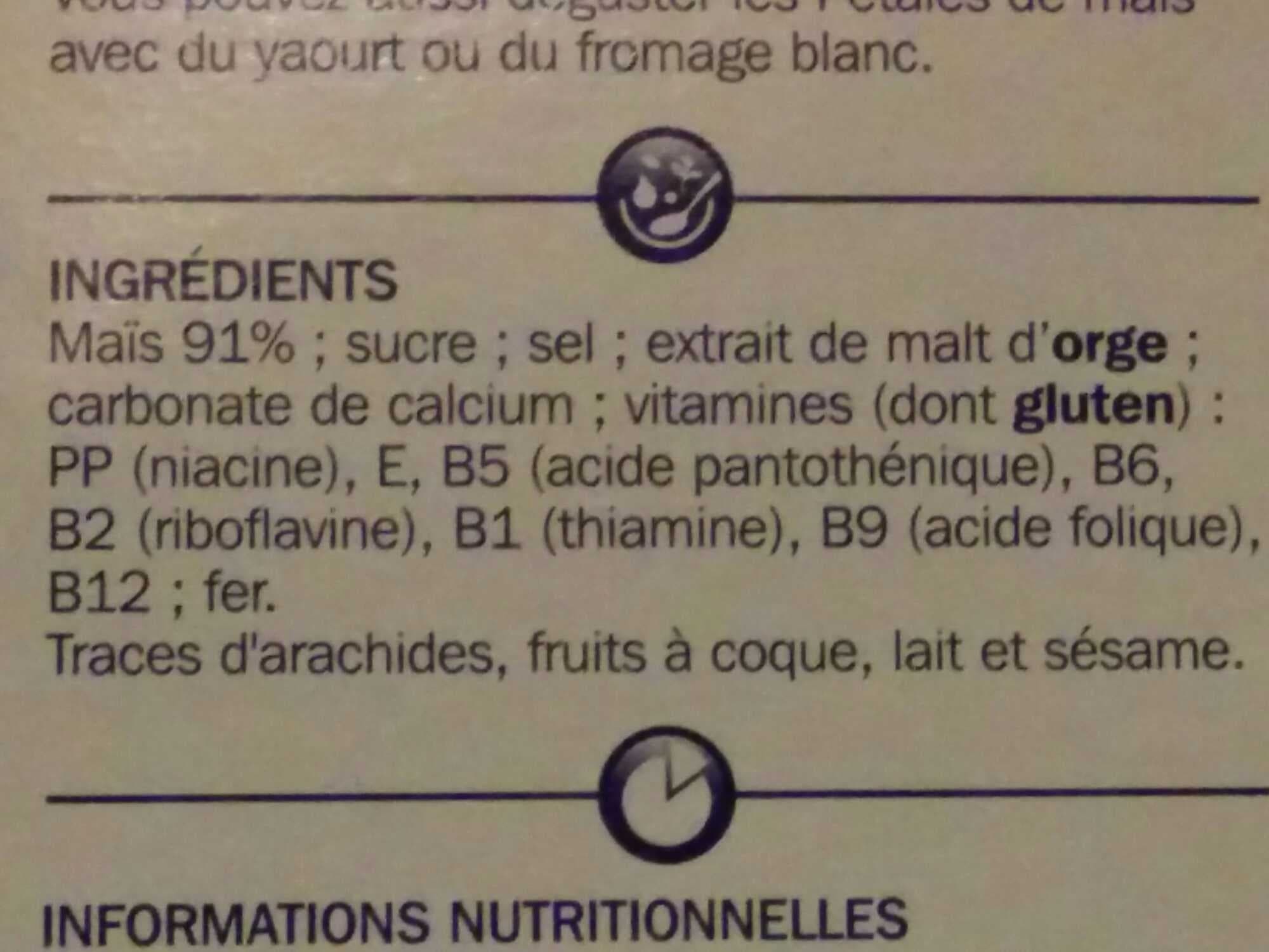 Marque Repère Corn flakes packshot