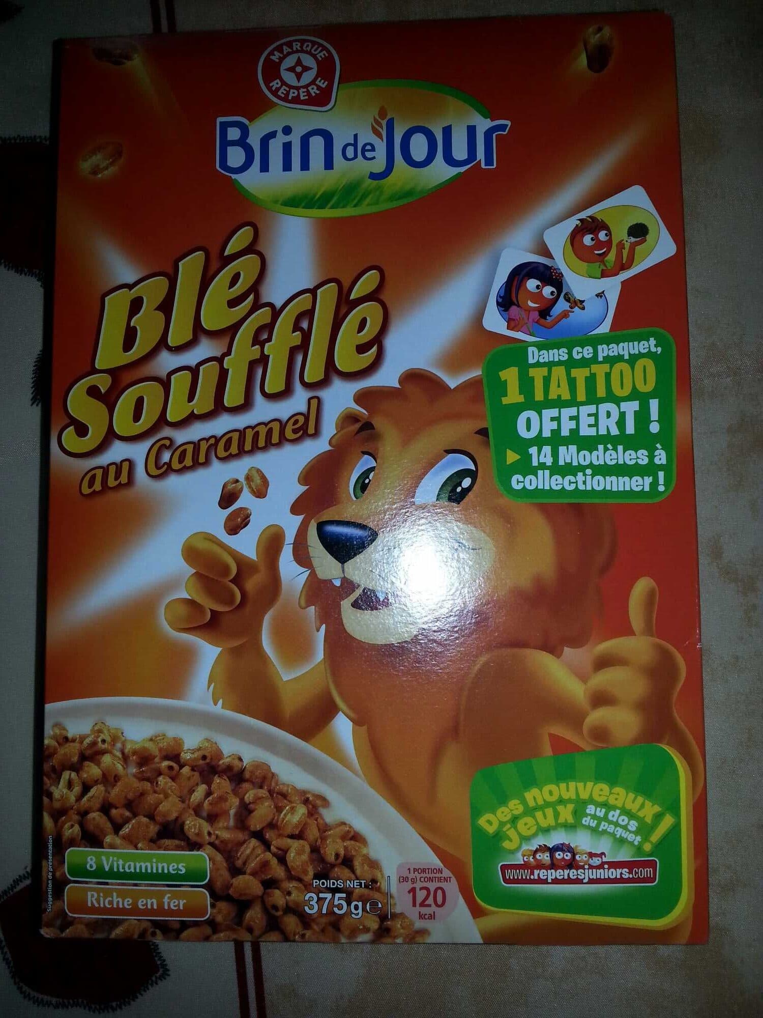 Marque Repère Blé soufflé au caramel packshot