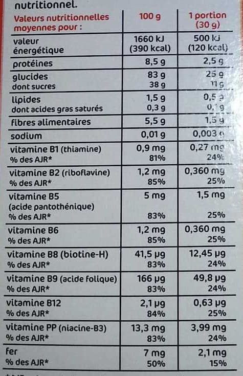 Marque Repère Blé soufflé au caramel packshot