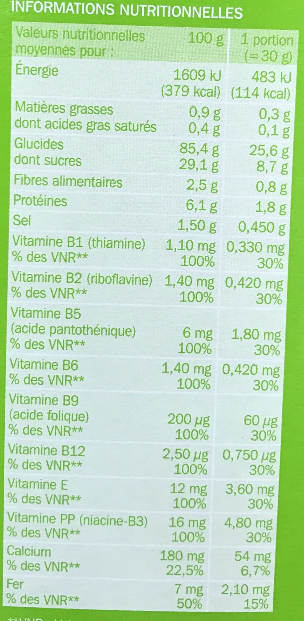 Marque Repère Corn flakes sucrés packshot