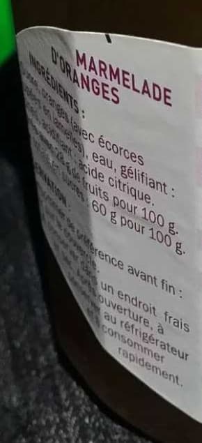 Marque Repère Marmelade Orange packshot