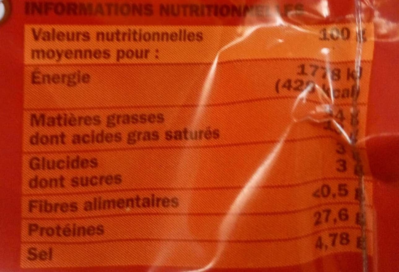 Marque Repère Saucisse Sèche packshot