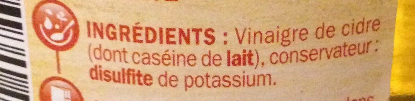 Marque Repère Vinaigre de cidre packshot