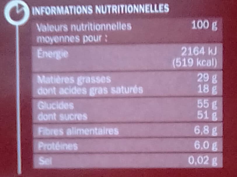 Marque Repère Noir Extra - Pure Beurre De Cacao packshot