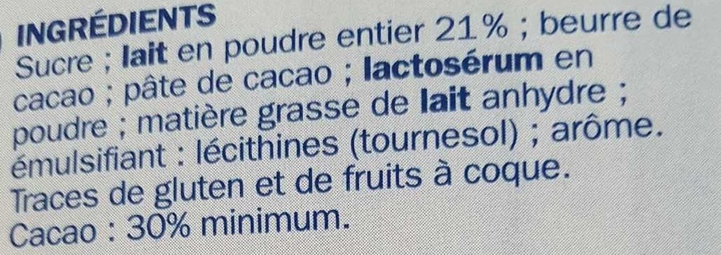 Tablette d'Or Chocolat au lait packshot
