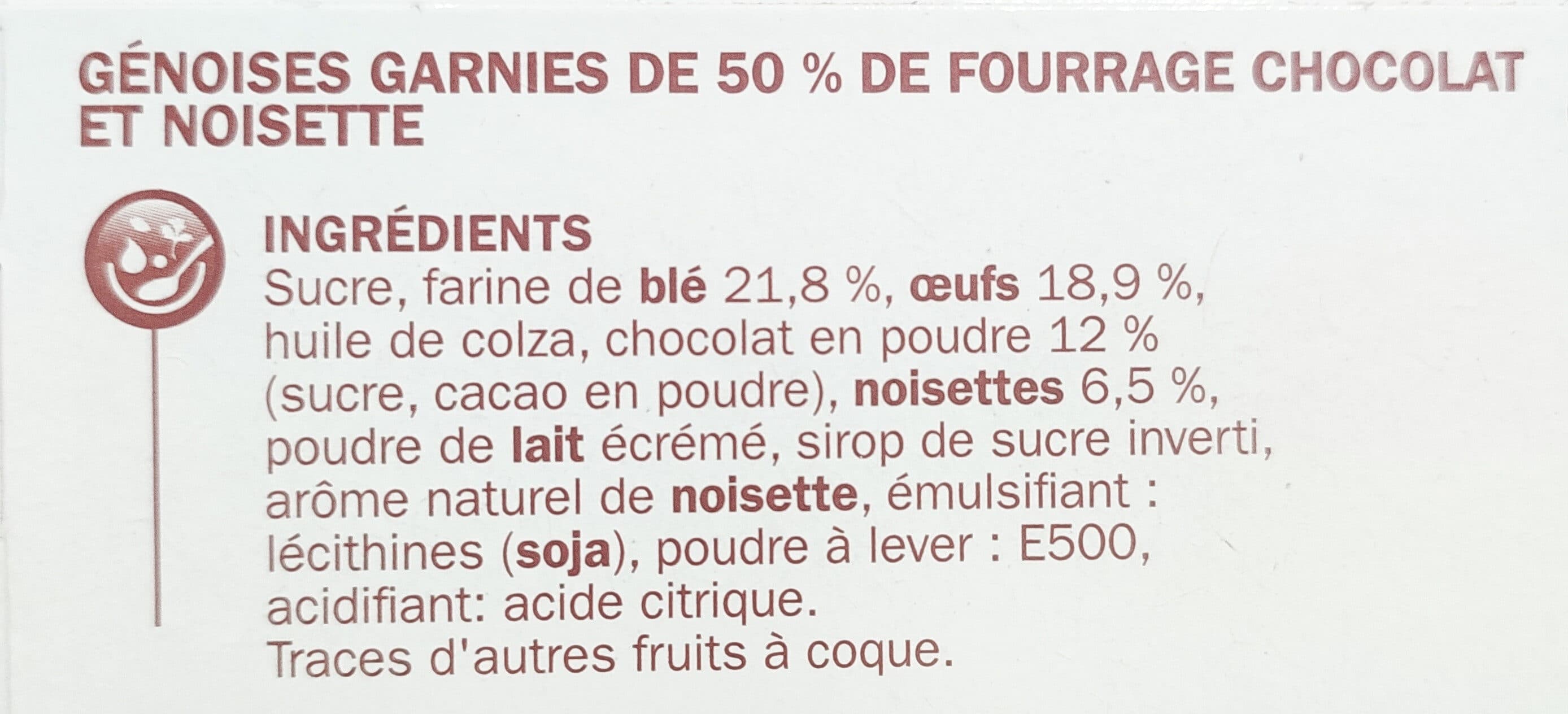 Marque Repère La Barquette Choco Noisette packshot