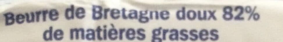 Marque Repère Beurre de bretagne doux packshot