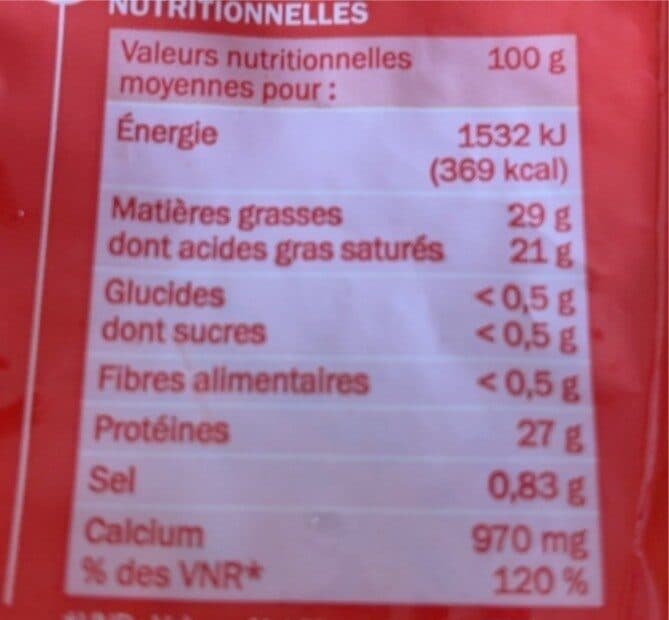 Marque Repère Emmental râpé packshot
