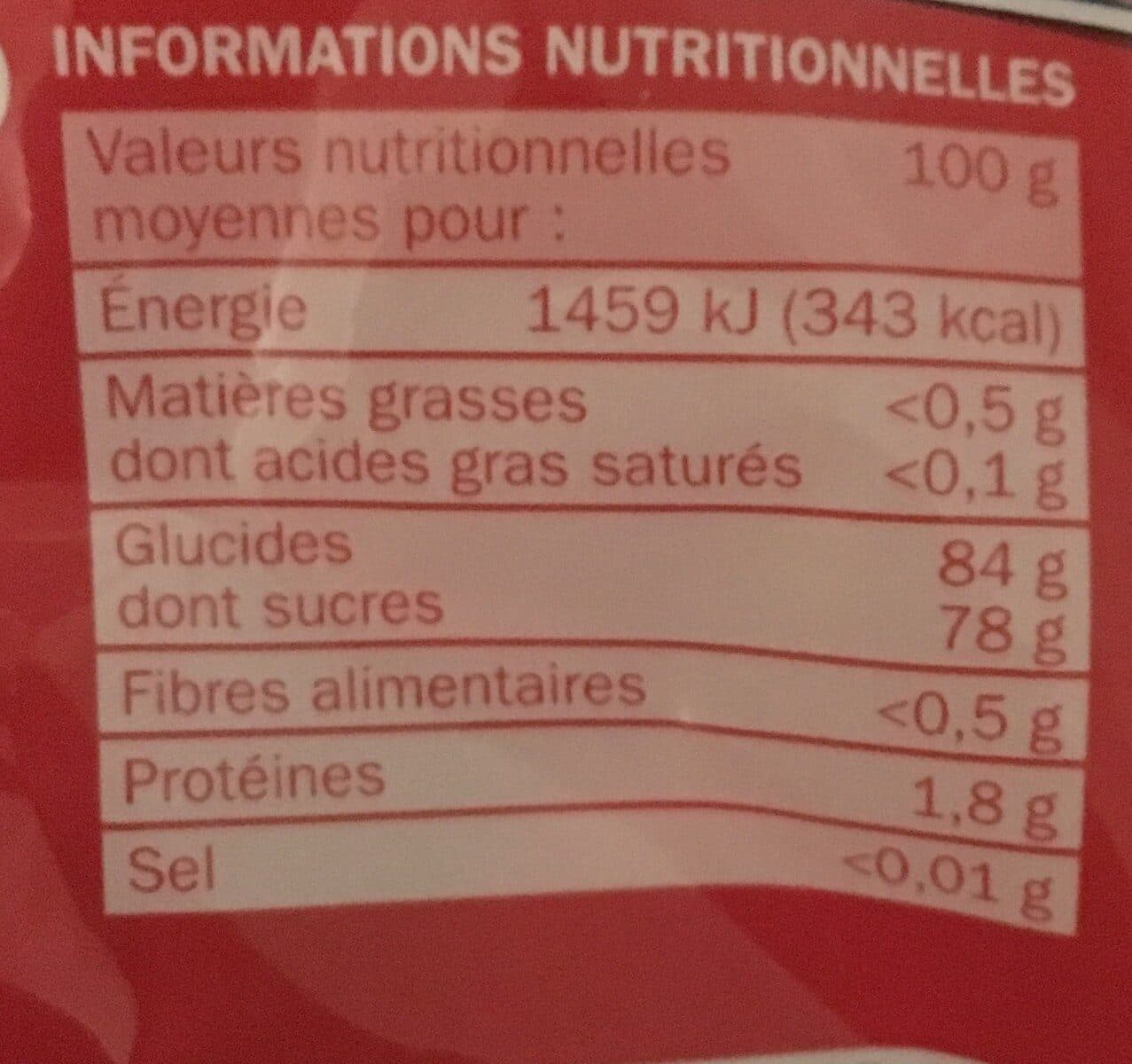 Marque Repère Gélifiés fraises packshot