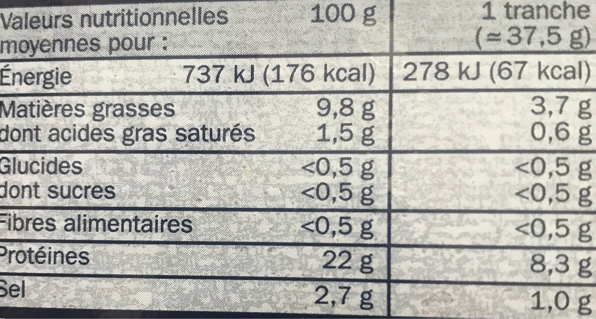 Marque Repère Saumon fumé Norvège packshot
