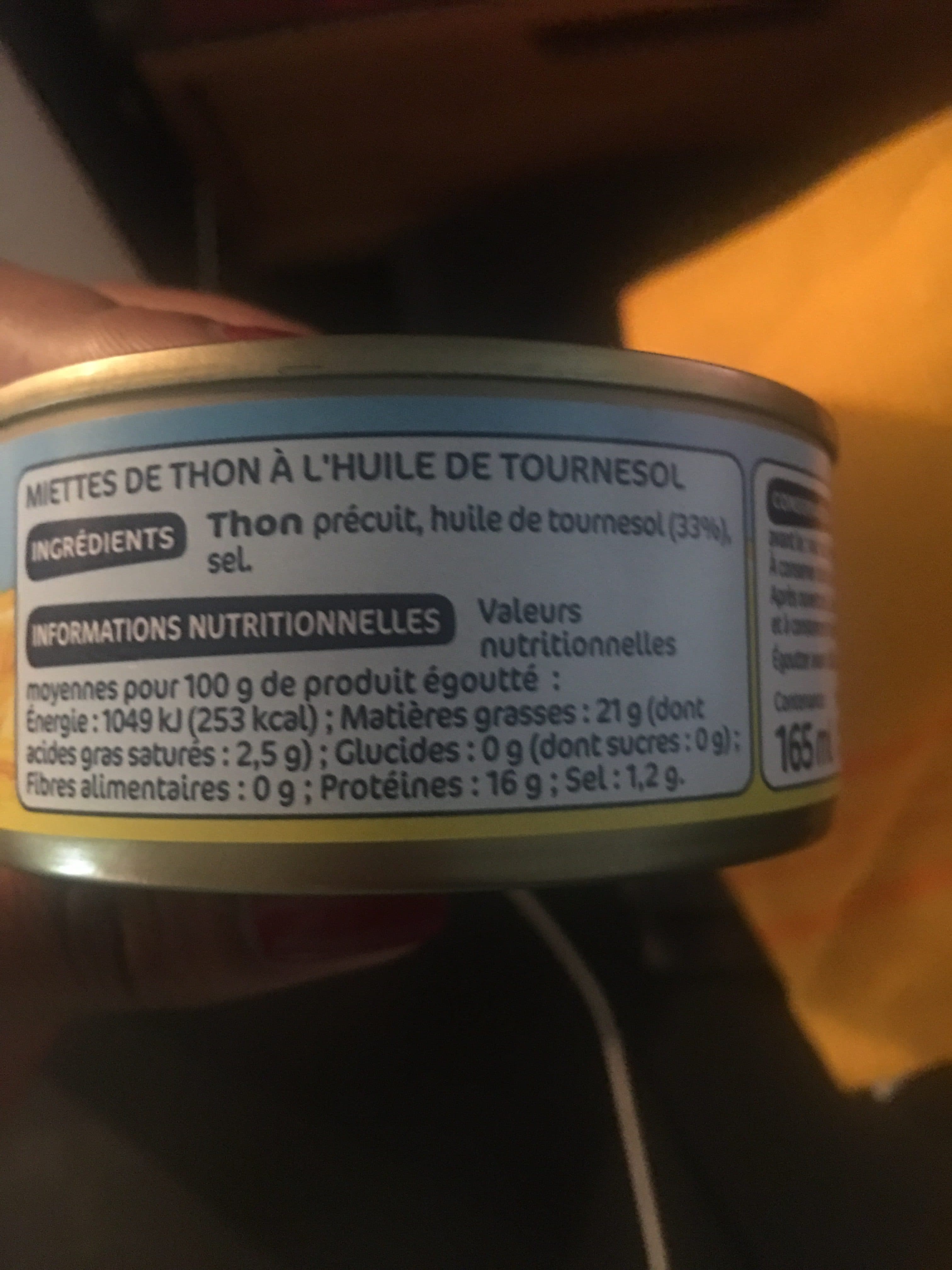 Marque Repère Miettes de Thon packshot