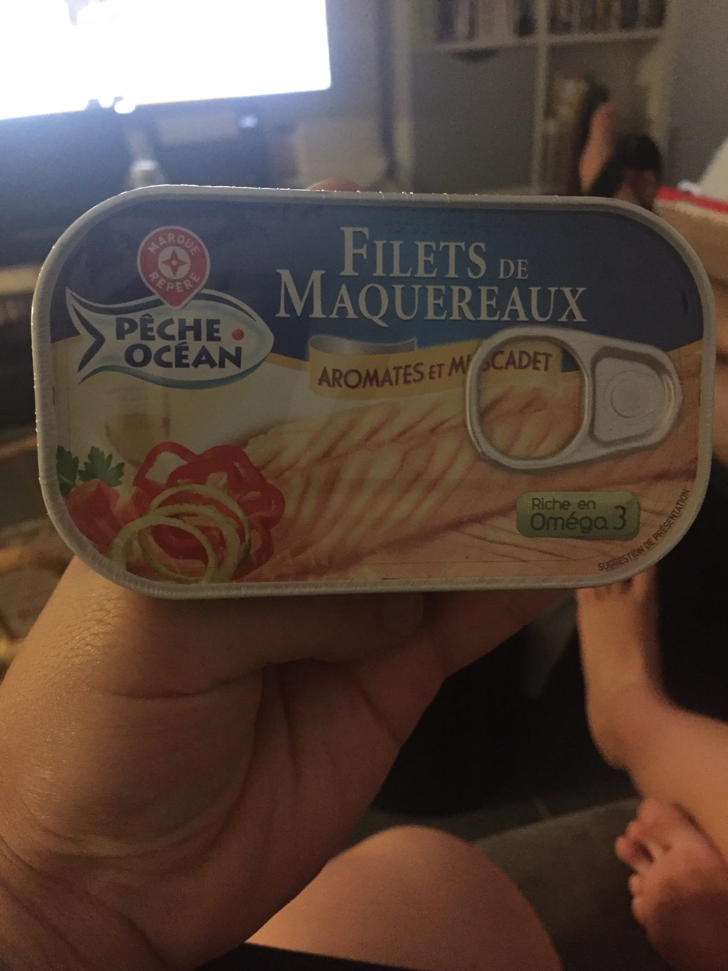 Marque Repère Filets de maquereaux vin blanc 9 aromates packshot
