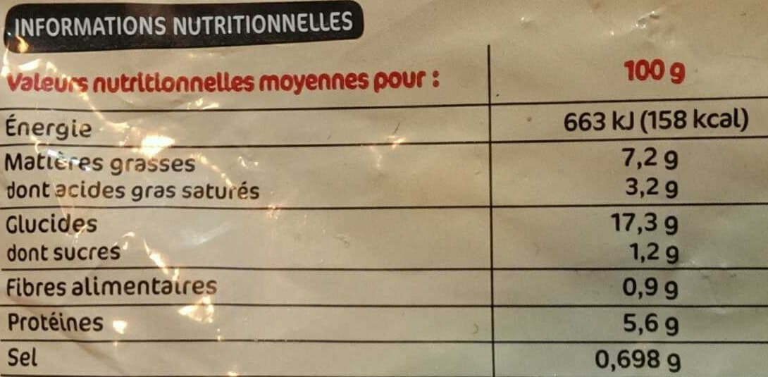 Marque Repère Torsades à la carbonara packshot