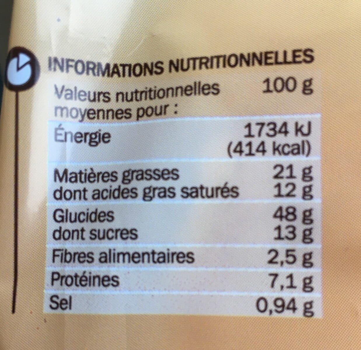 Marque Repère Pains au chocolat x 8 packshot