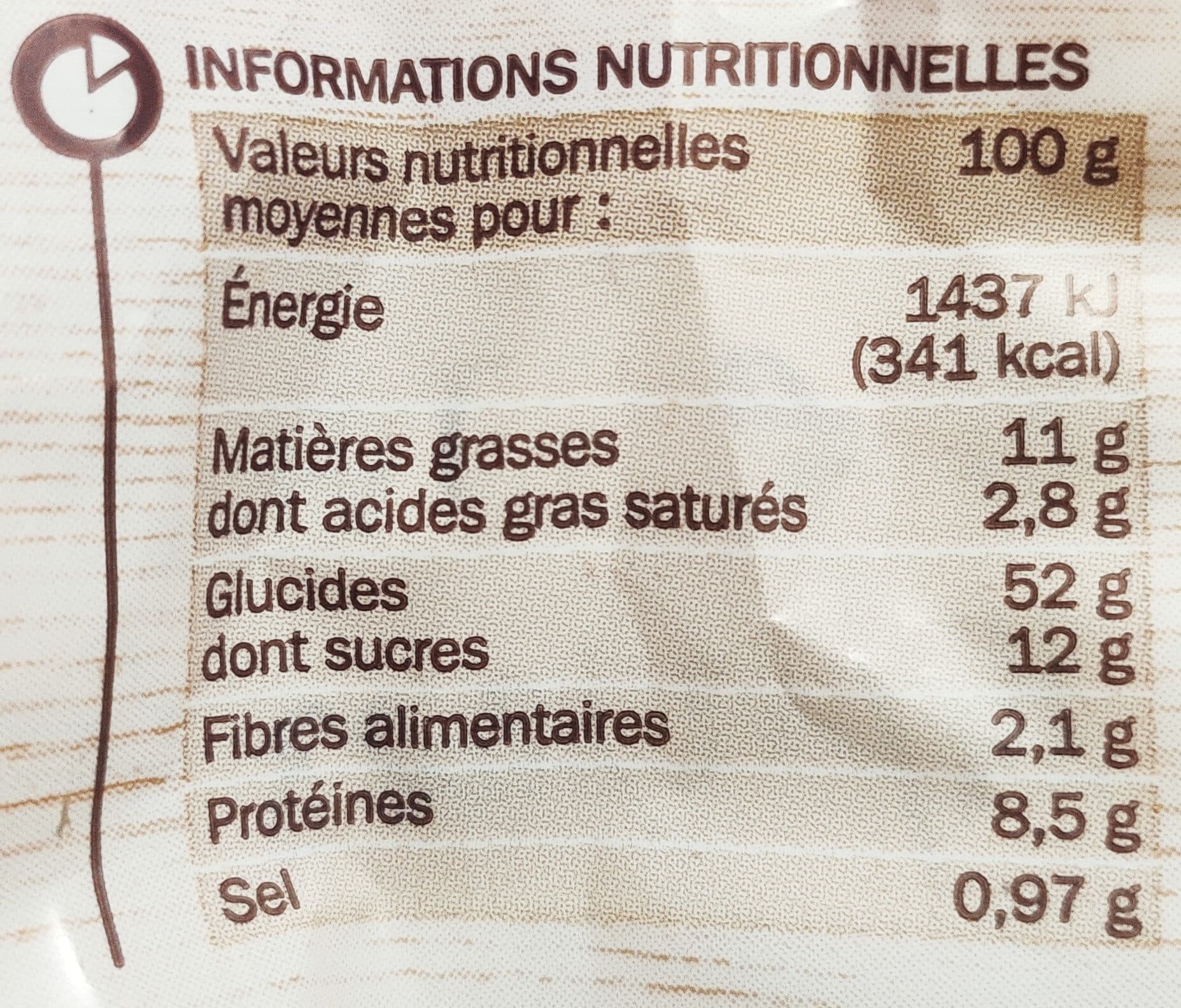 Marque Repère Brioche tranchée nature packshot