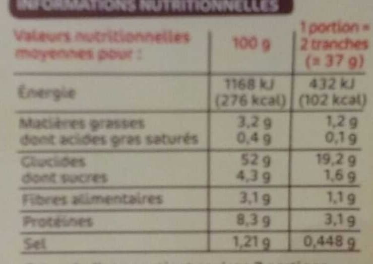 Marque Repère Pain de Mie Extra Moelleux Nature packshot