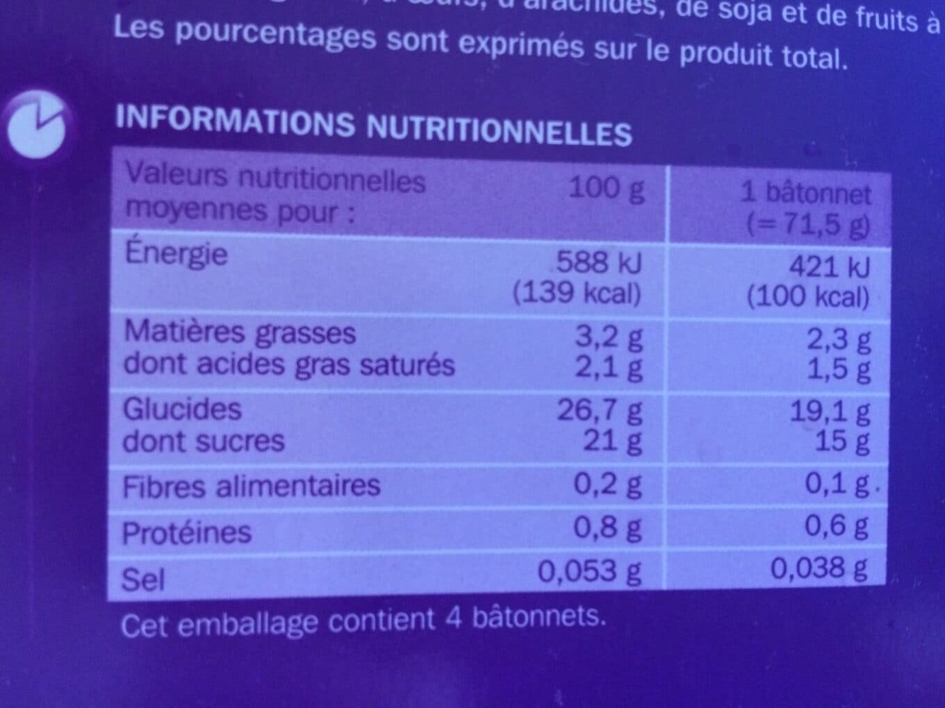 Marque Repère Trofi'fruit exotique x 4 packshot