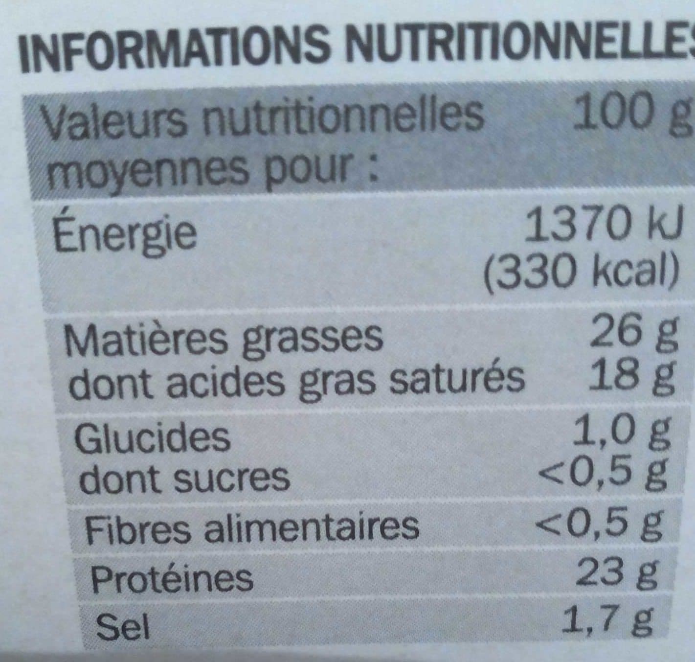 Marque Repère Raclette Nature packshot