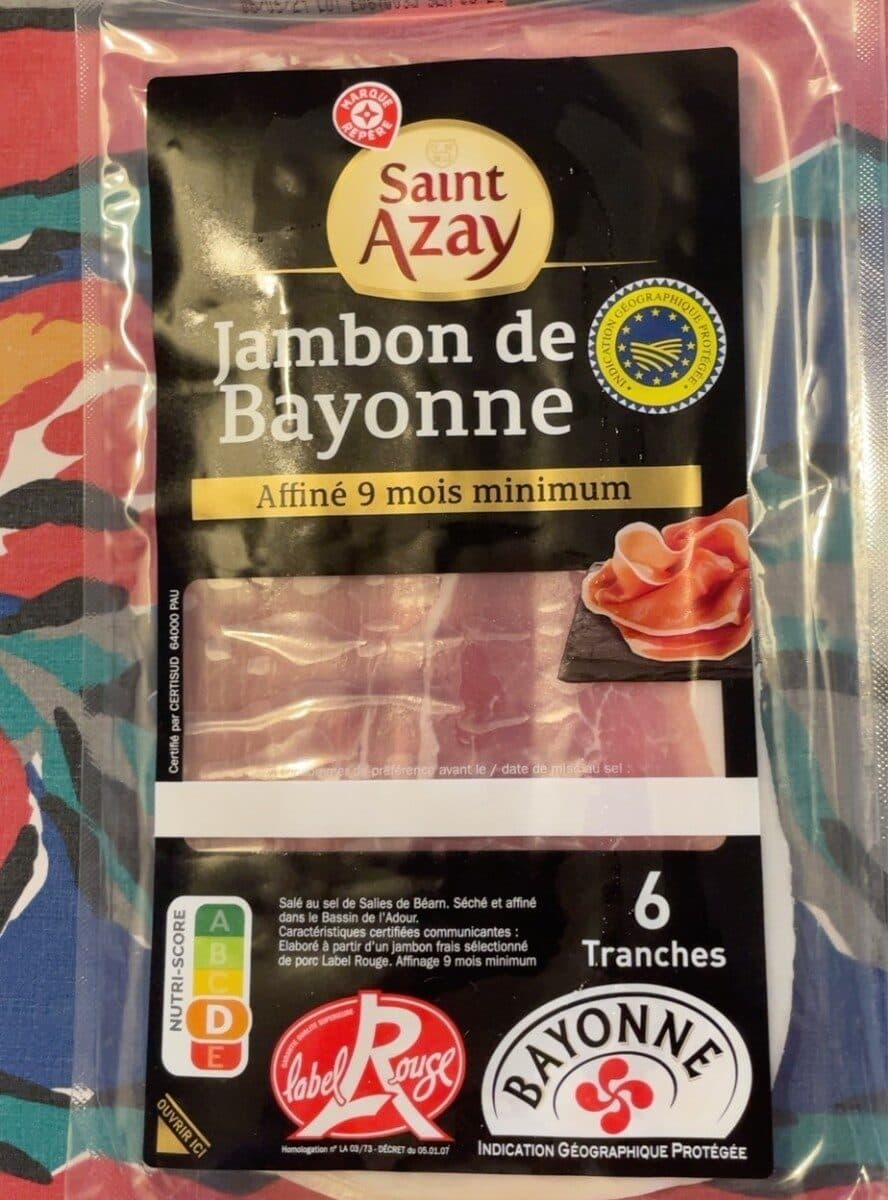 Marque Repère Jambon De Bayonne x6 Trches 150 gr packshot