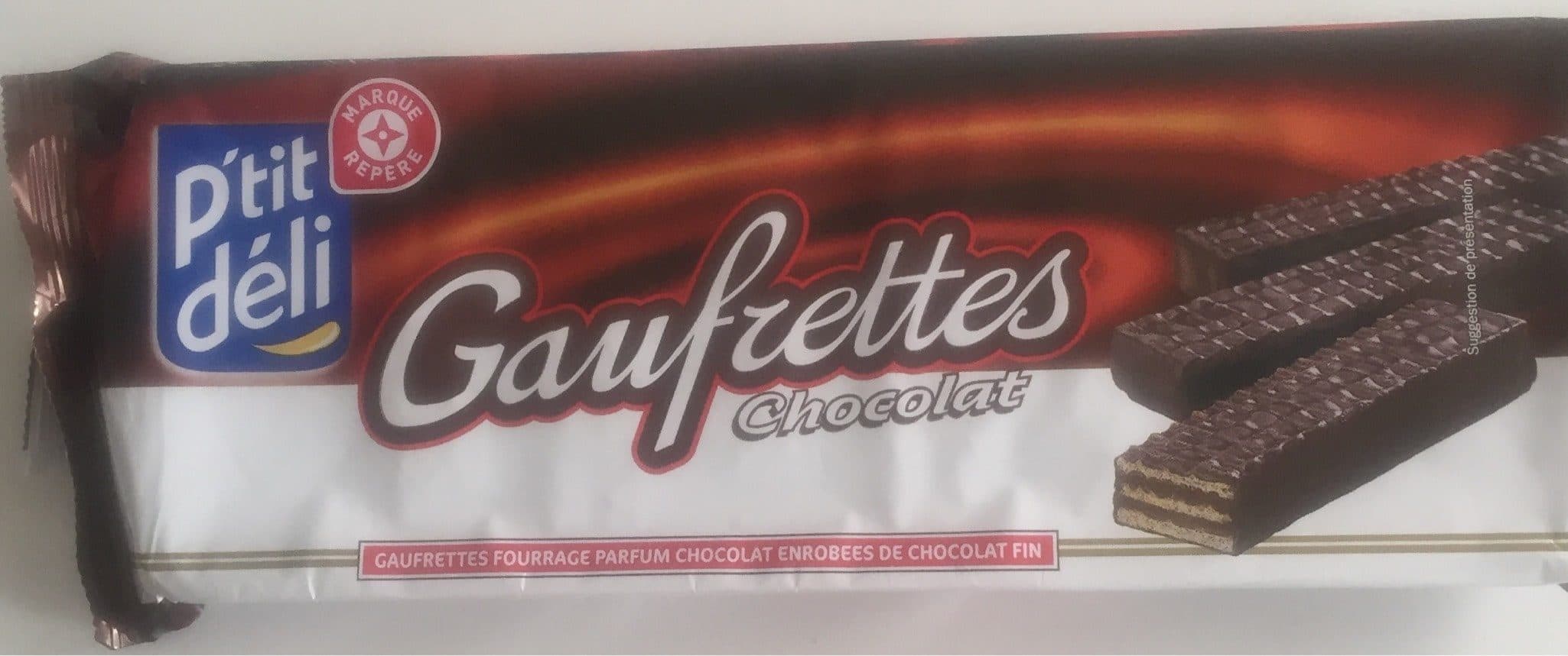 Marque Repère Gaufrettes Chocolat packshot