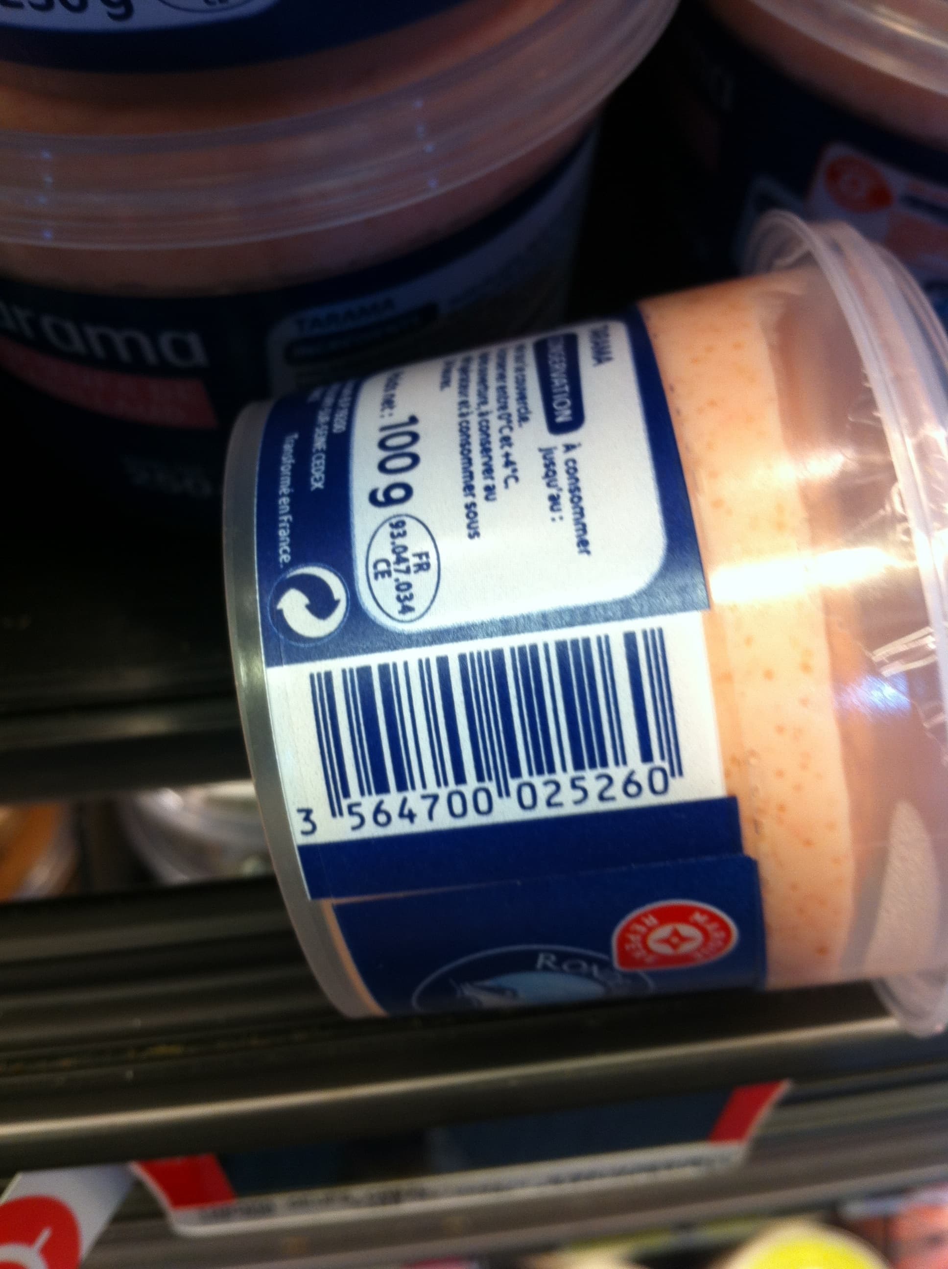 Marque Repère Tarama aux oeufs de cabillaud packshot