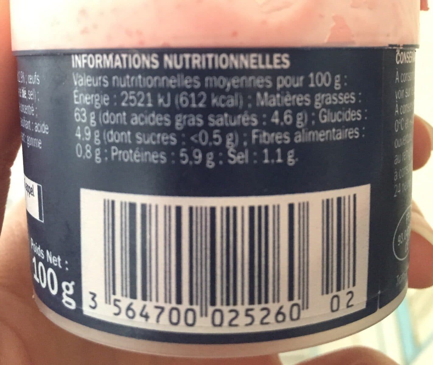 Marque Repère Tarama aux oeufs de cabillaud packshot