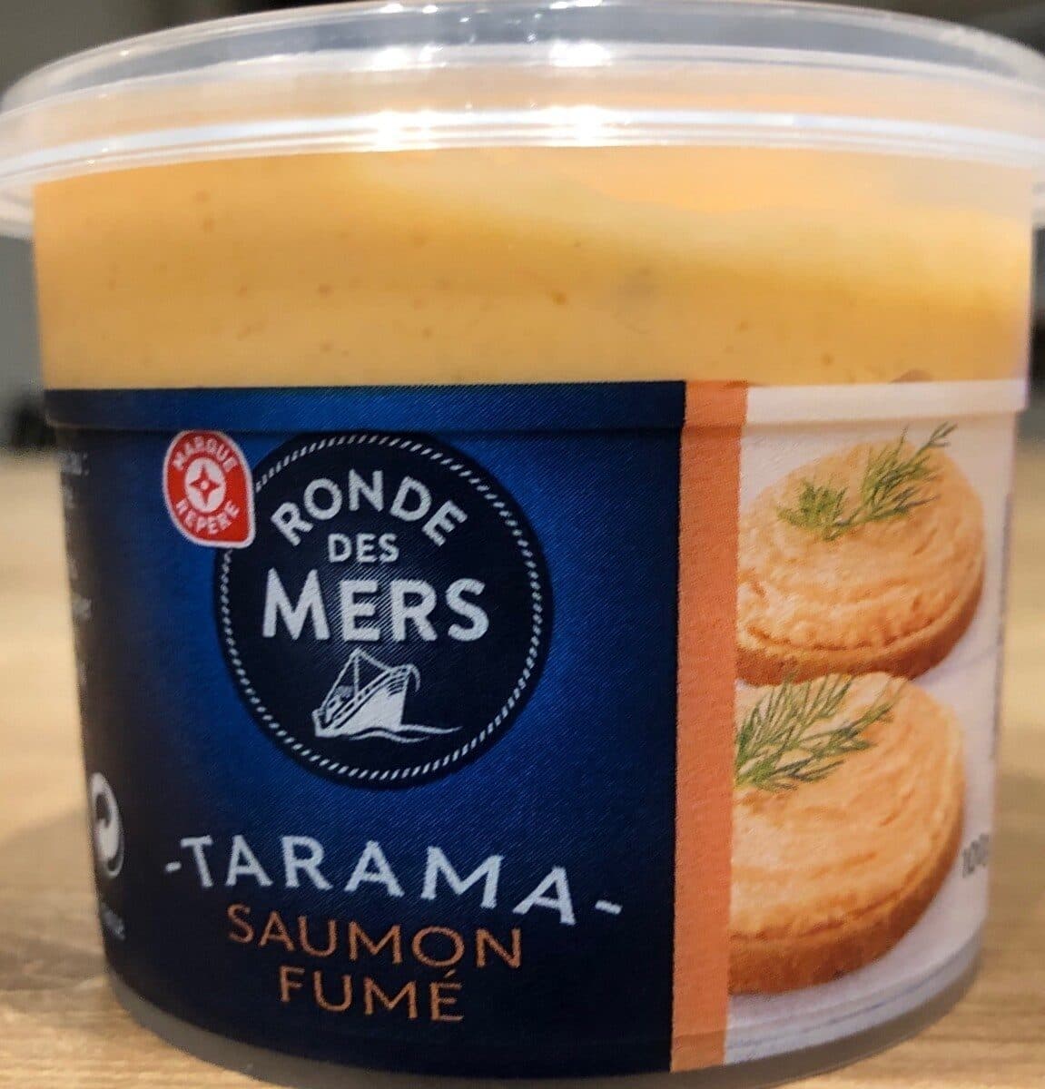 Marque Repère Tarama saumon fumé packshot