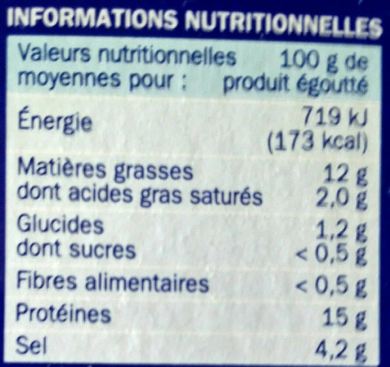 Marque Repère Filets de Harengs Fumés packshot