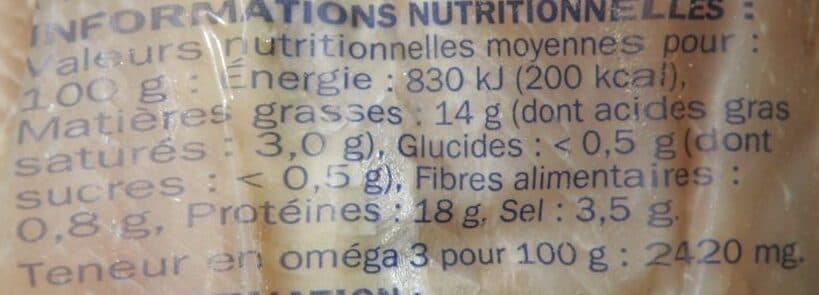 Marque Repère Filets de hareng fumés doux packshot