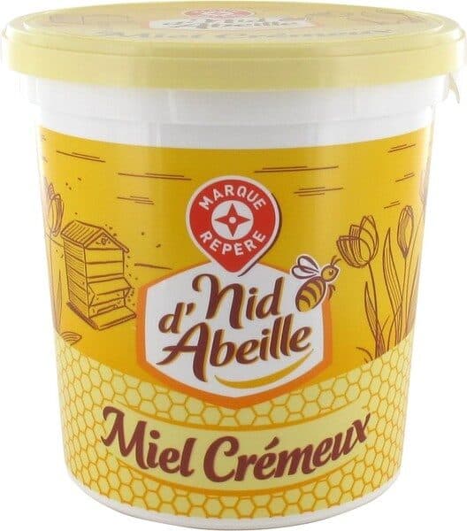 Marque Repère Miel crémeux toutes fleurs packshot