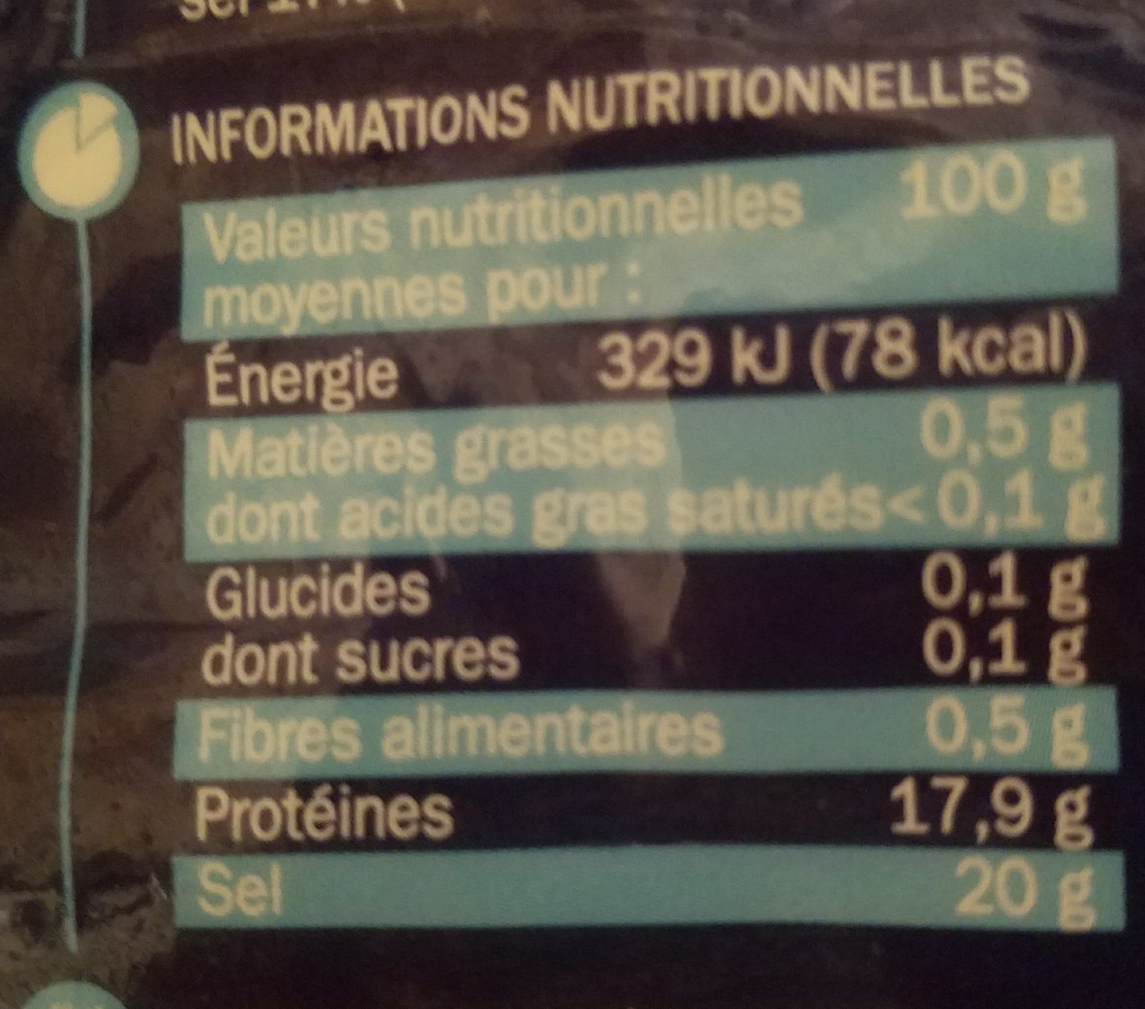 Marque Repère Filets de morue salée packshot