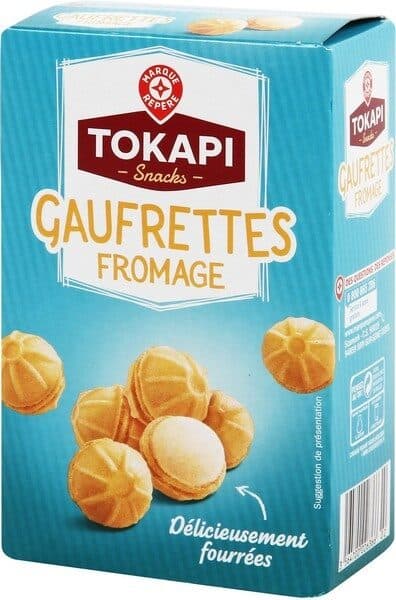 Marque Repère Gaufrettes fourrées au gouda packshot