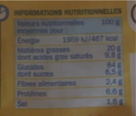 Marque Repère Crackers nature packshot