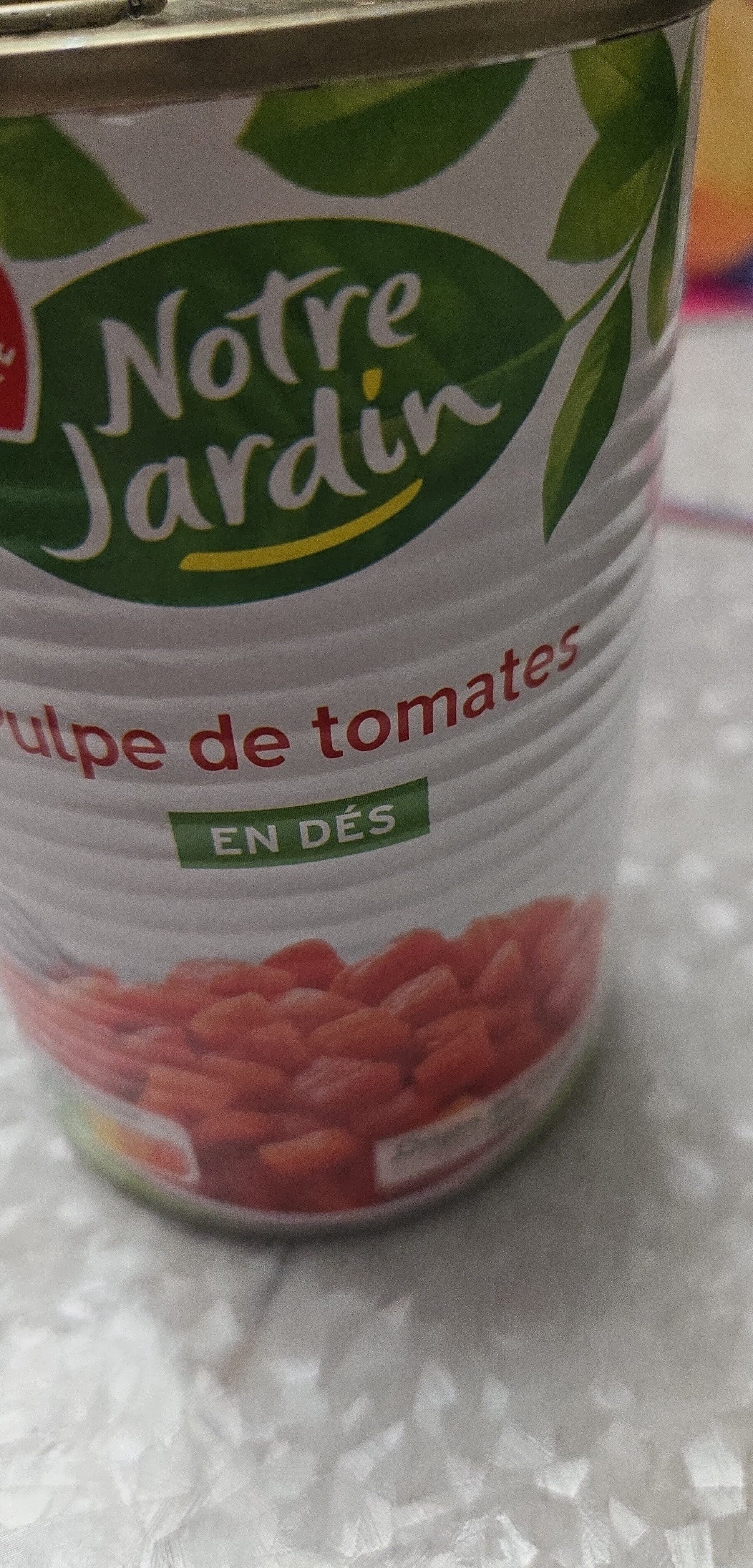 Marque Repère Pulpe de tomates en dés packshot