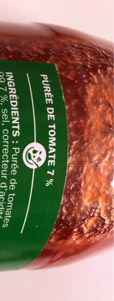 Marque Repère Puree de tomate packshot