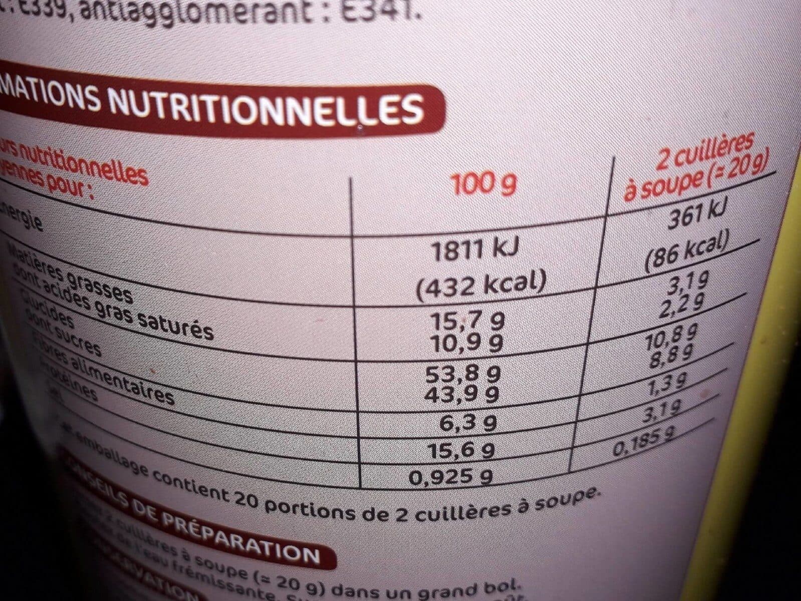 Marque Repère Chicorée café au lait packshot