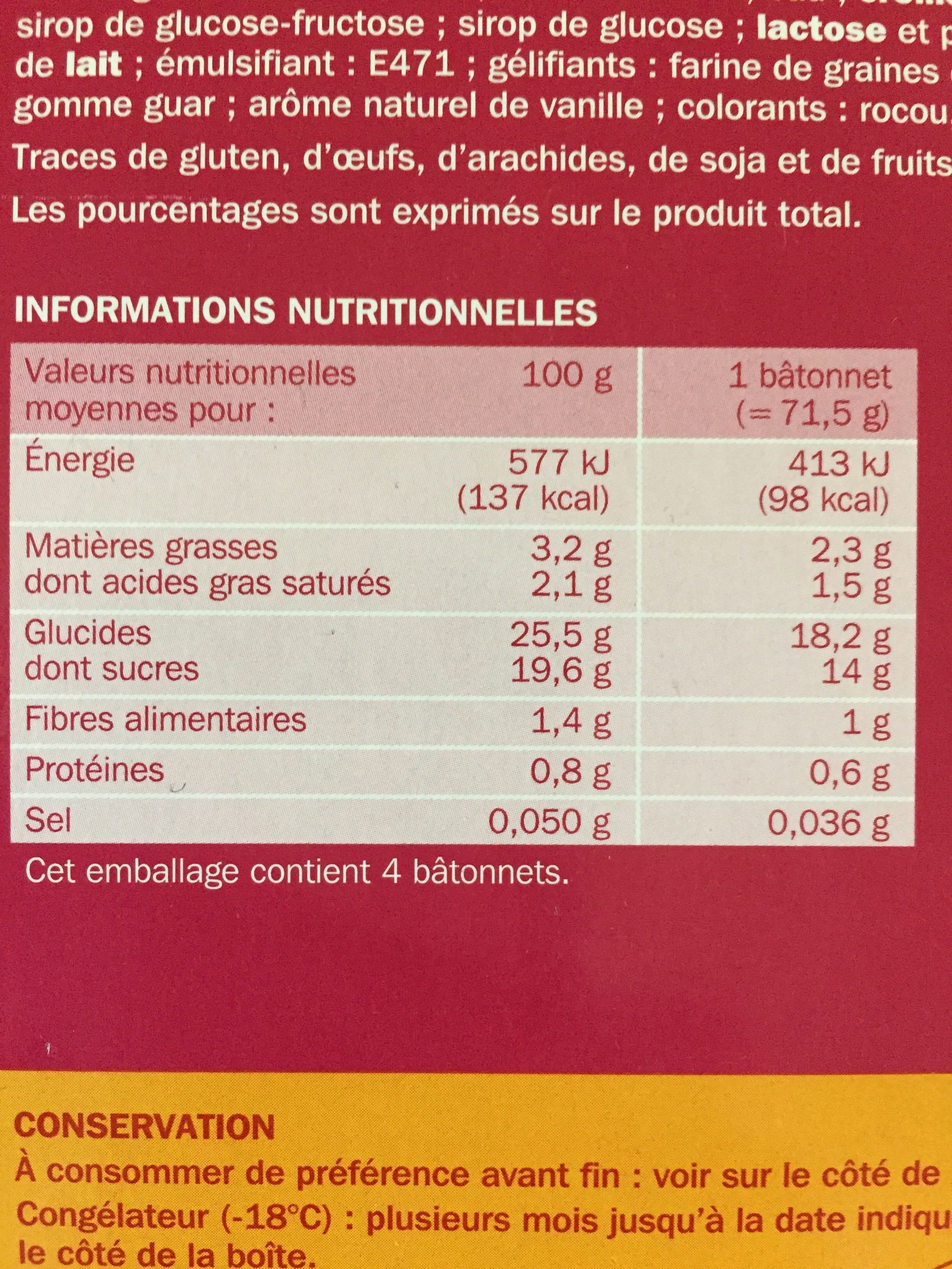 Marque Repère Trofi'fruit fruits rouges x 4 packshot
