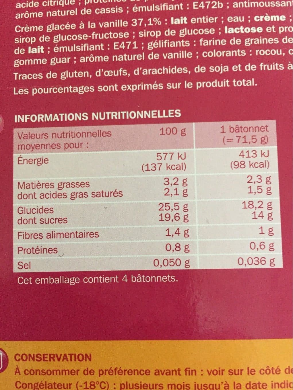 Marque Repère Trofi'fruit fruits rouges x 4 packshot