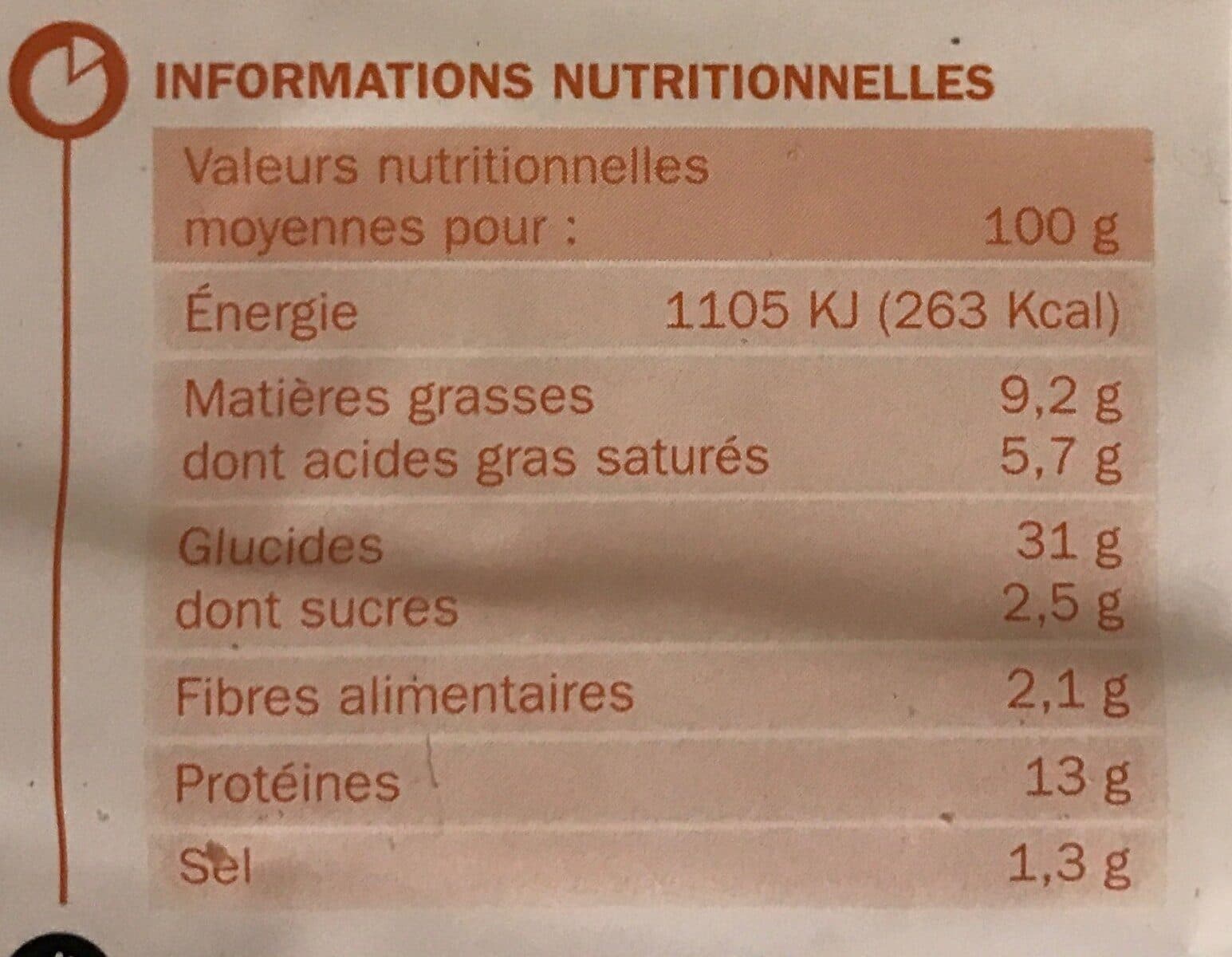 Marque Repère Pizza 4 Fromages 450g Turini packshot