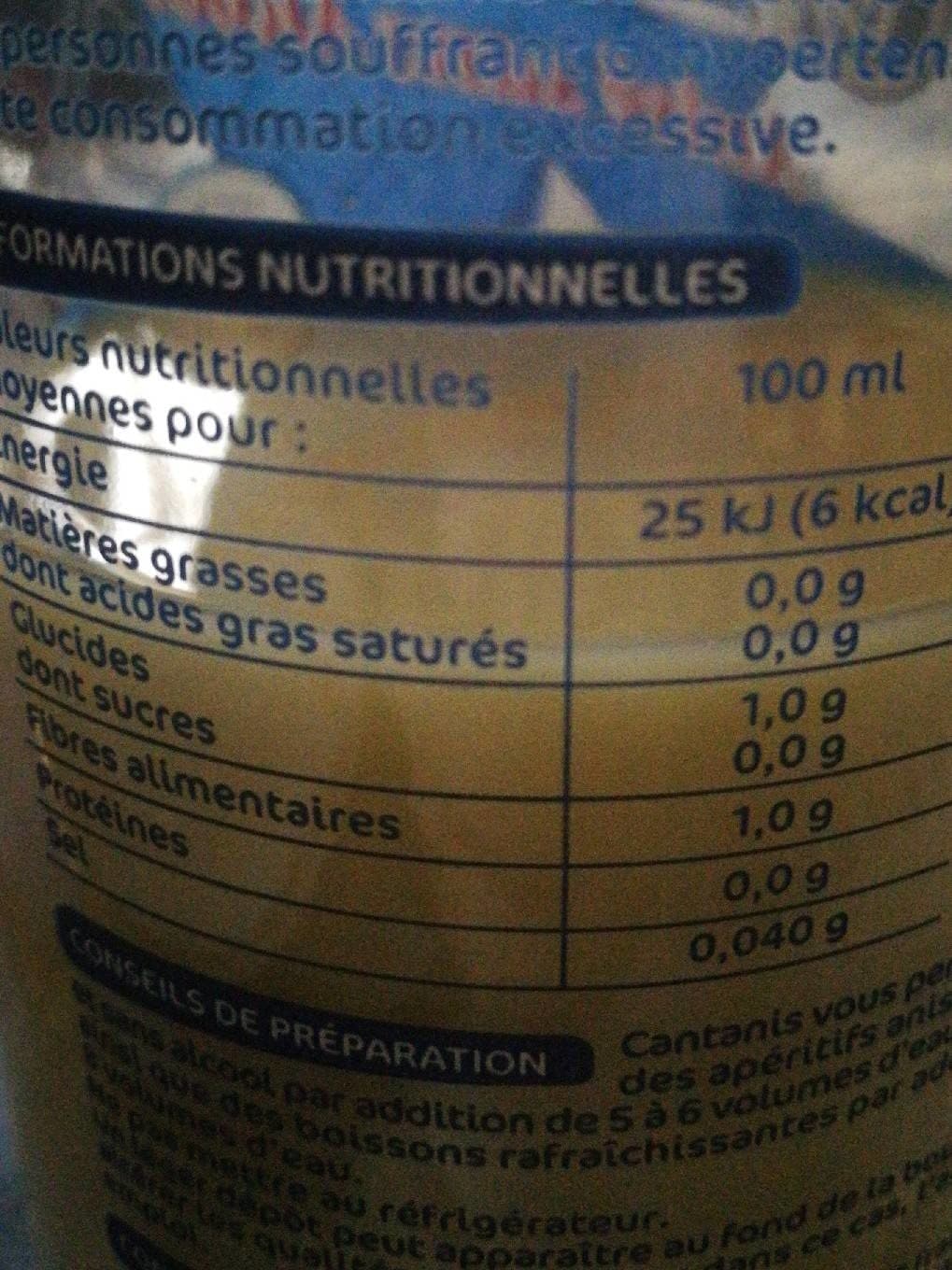 Marque Repère Anise Sans Alcool - 100 cl packshot