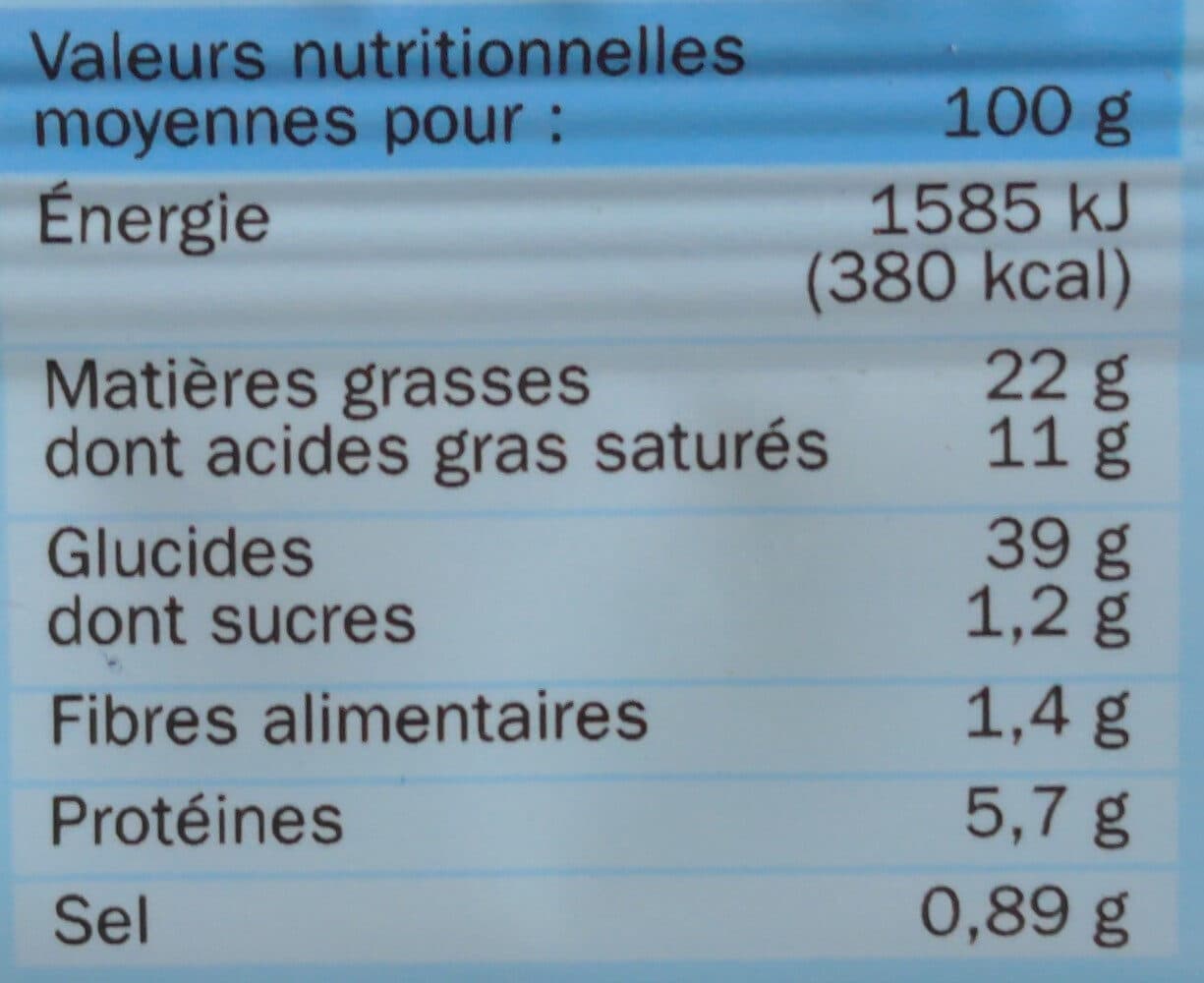 Tablier Blanc Pâte feuilletée packshot
