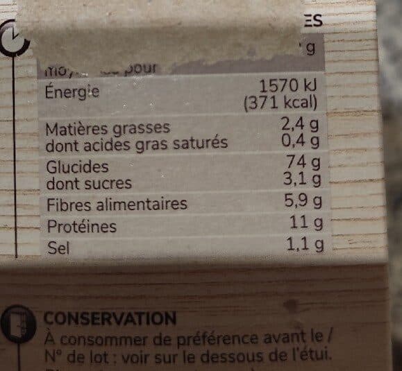 Marque Repère Tartines craquantes froment packshot