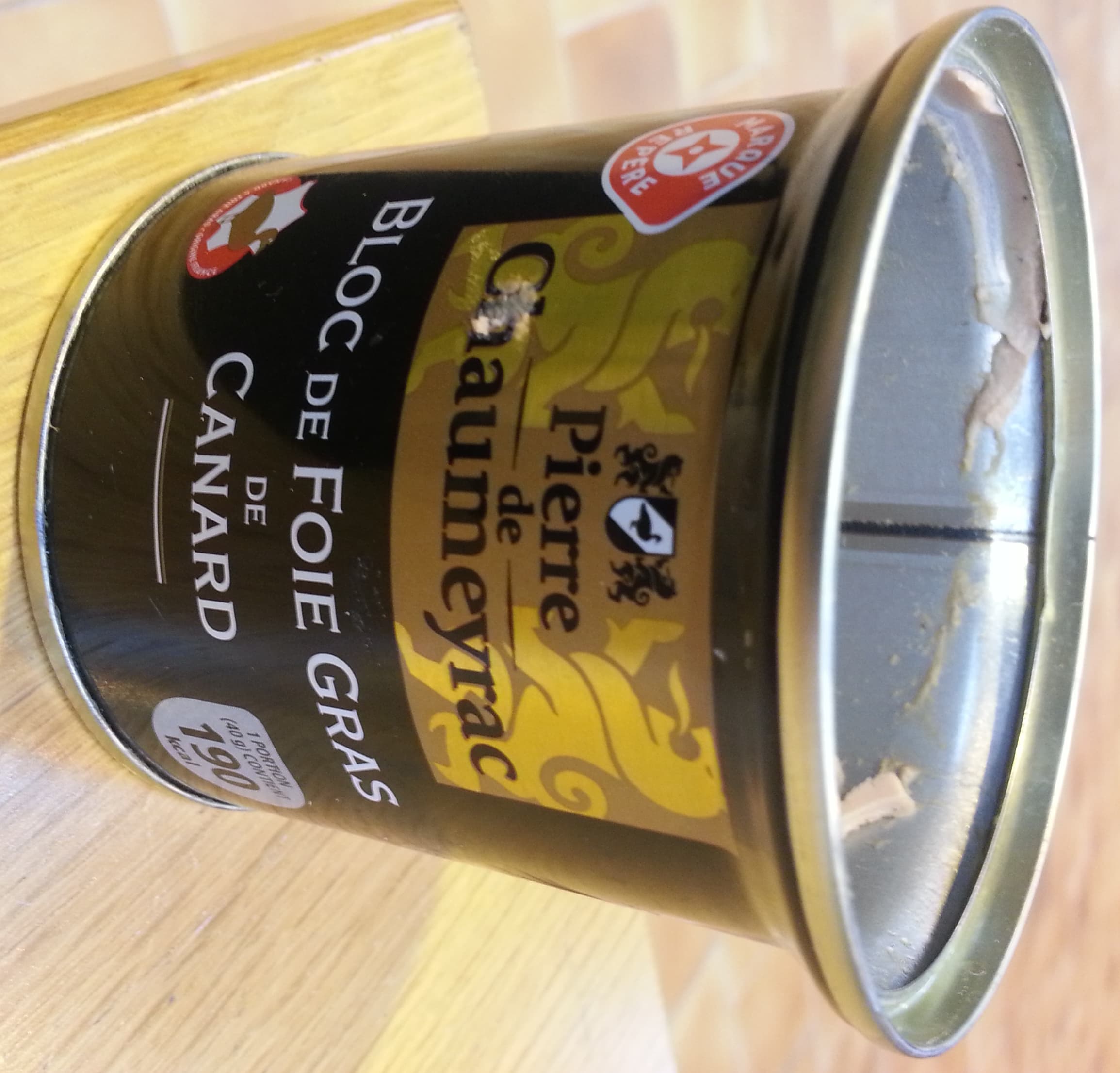 Marque Repère Bloc de Foie Gras de Canard packshot